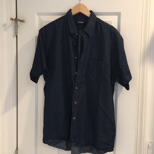 Feltraiger Denim Short Sleeve Button Up